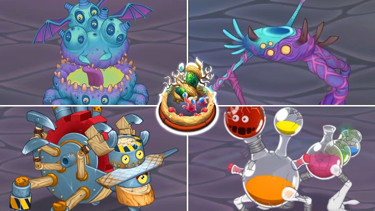 Ethereal Workshop - All Monsters Sounds & Animations (5.7.0) | My Singing Monsters