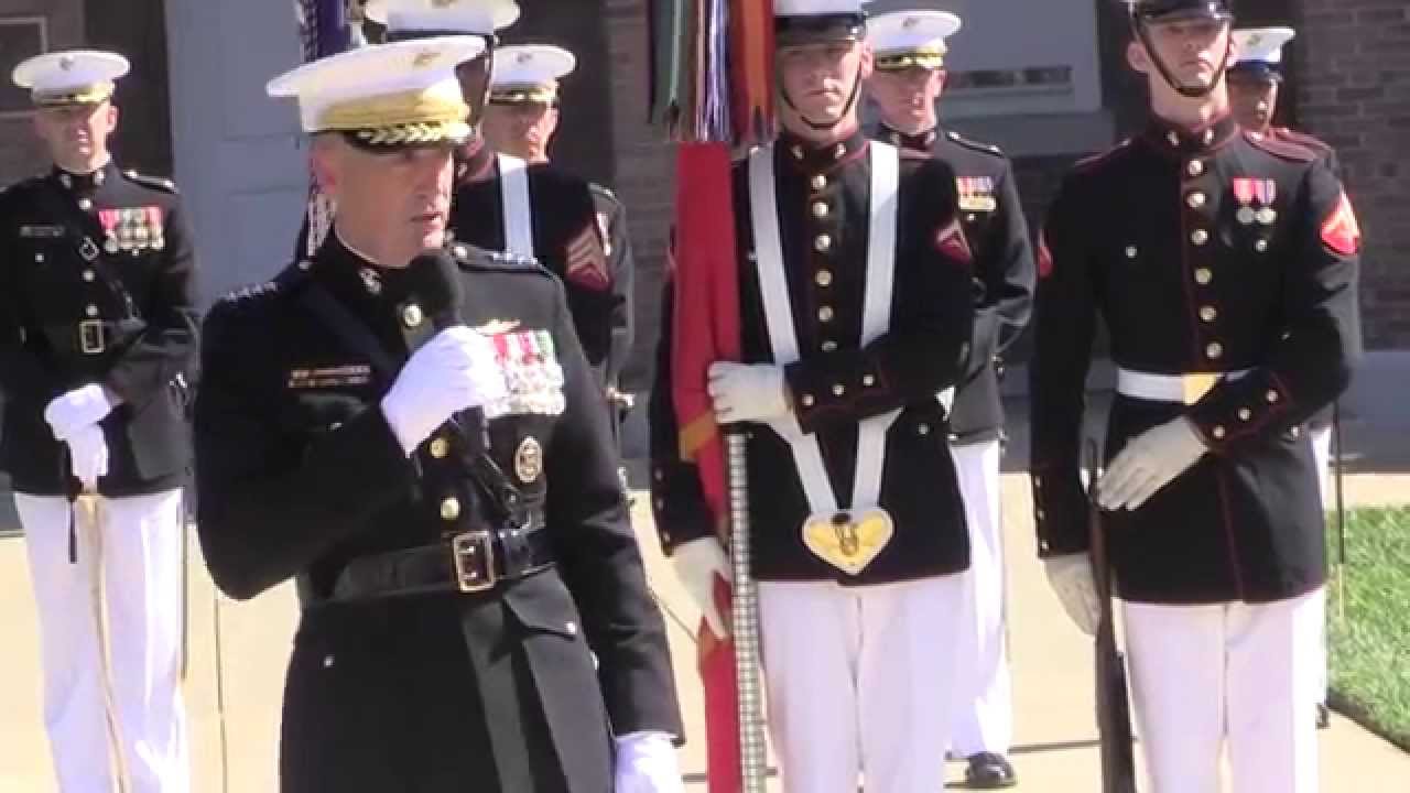 Gen. Joseph F. Dunford, Jr. takes over as USMC Commandant