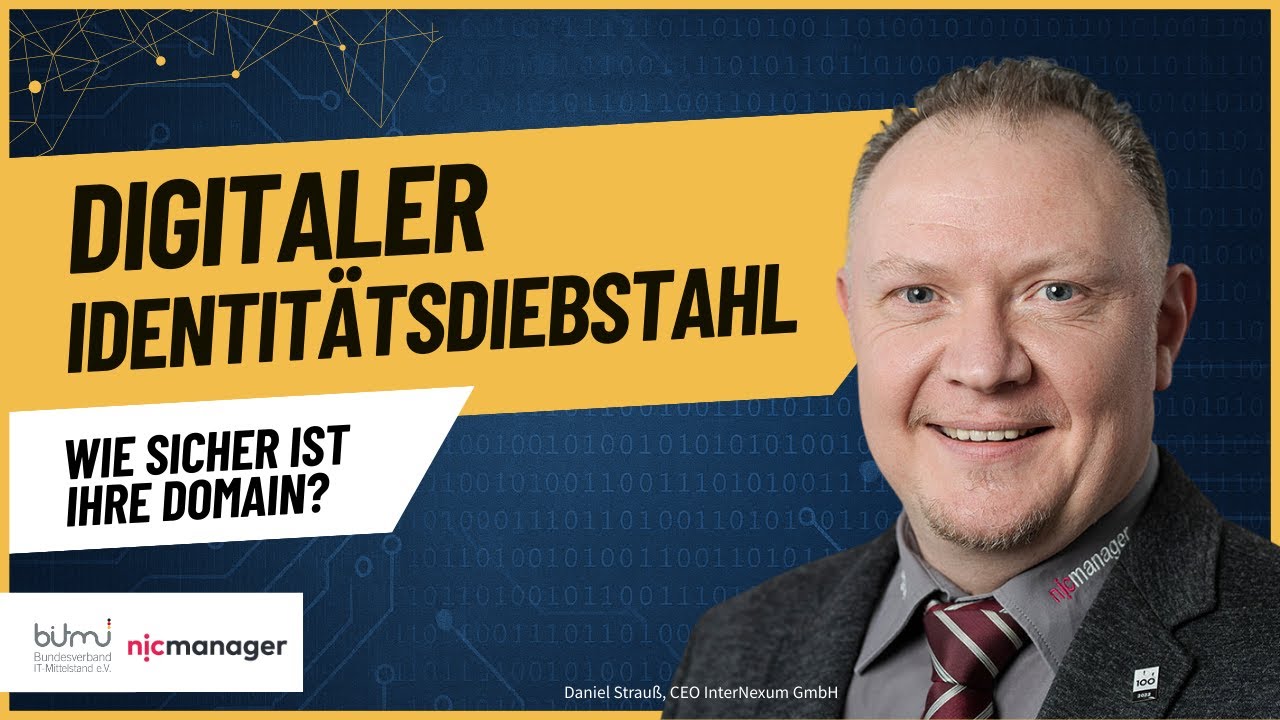 Digitaler Identitätsdiebstahl - Wie sicher ist Ihre Domain?