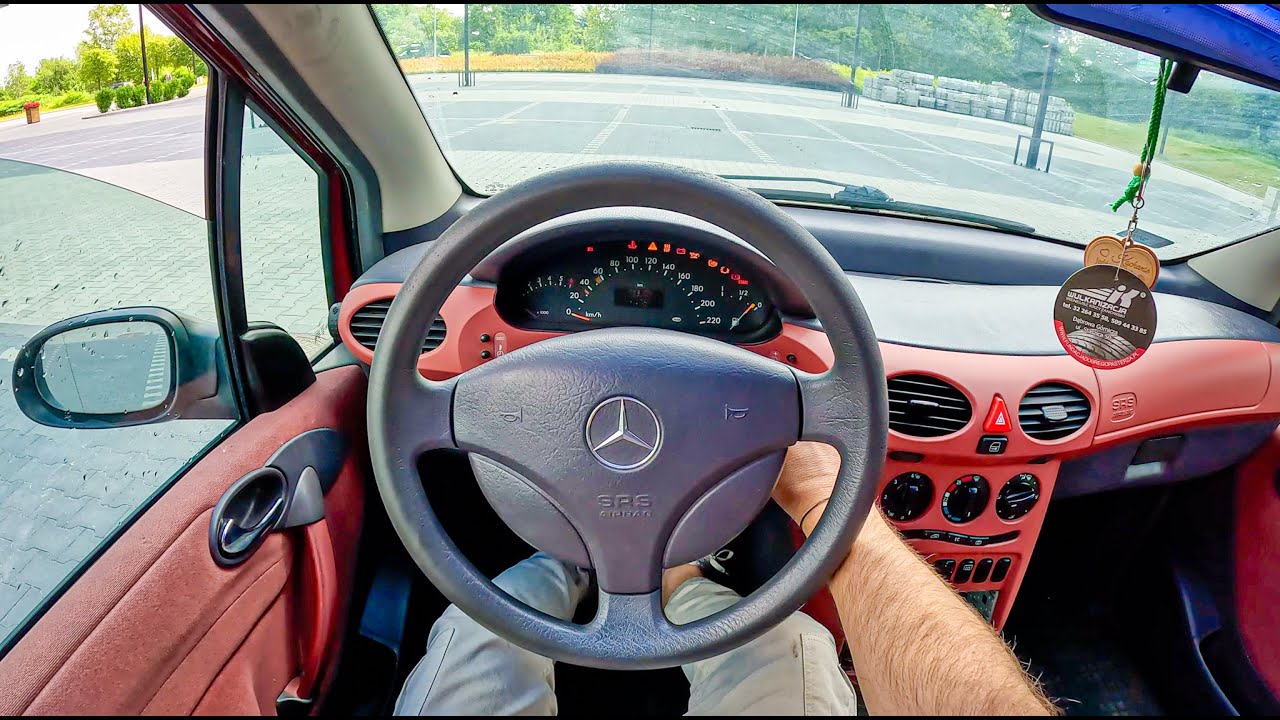 2001 Mercedes Class A [W168 1.4 82HP] |0-100| POV Test Drive 