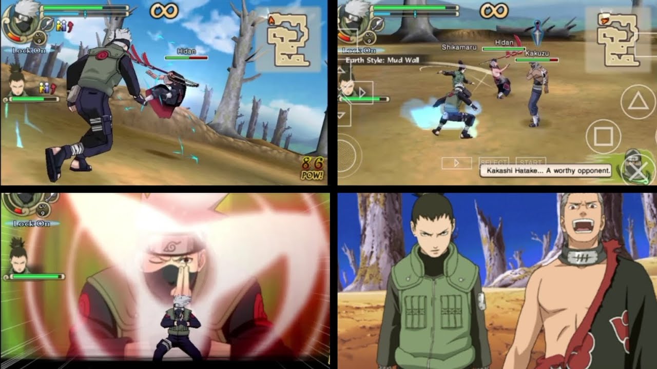 Kakashi and Shikamaru vs Hidan and Kakuzu Naruto Ultimate Ninja Impact Ep.10