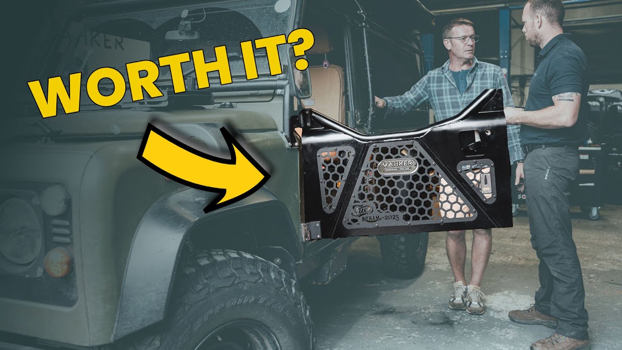 Defender 110 Air Con для Африки! — Трубчатые двери с ЧПУ на заказ для пустыни || Mahker Weekly EP095