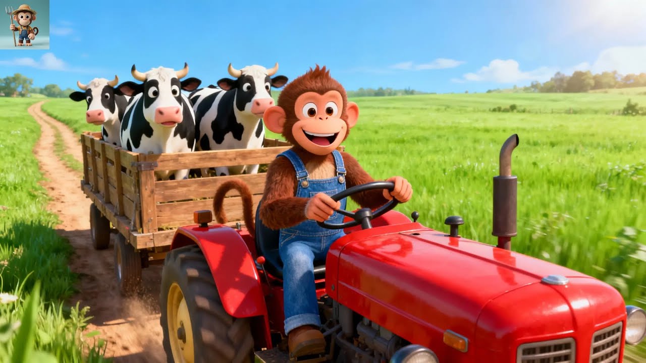 Monkey Farmer vs Giant Snake – Farm Work Hero