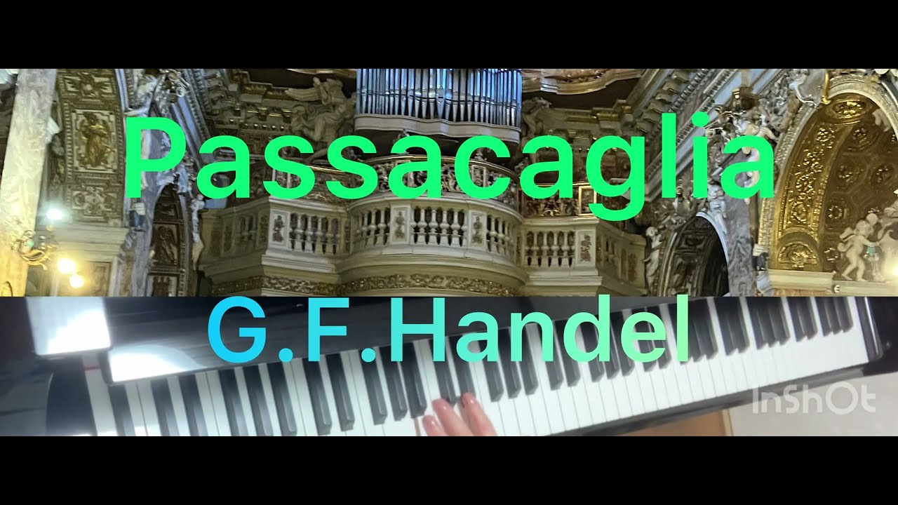 Passacaglia  G.F.Handel  電子楽譜カノン/中上級