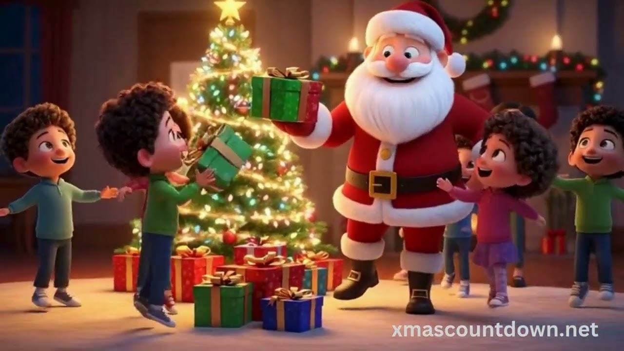 🎄 Merry Christmas | A Beautiful Celebration | Christmas kids Song 2026 | Xmas Countdown