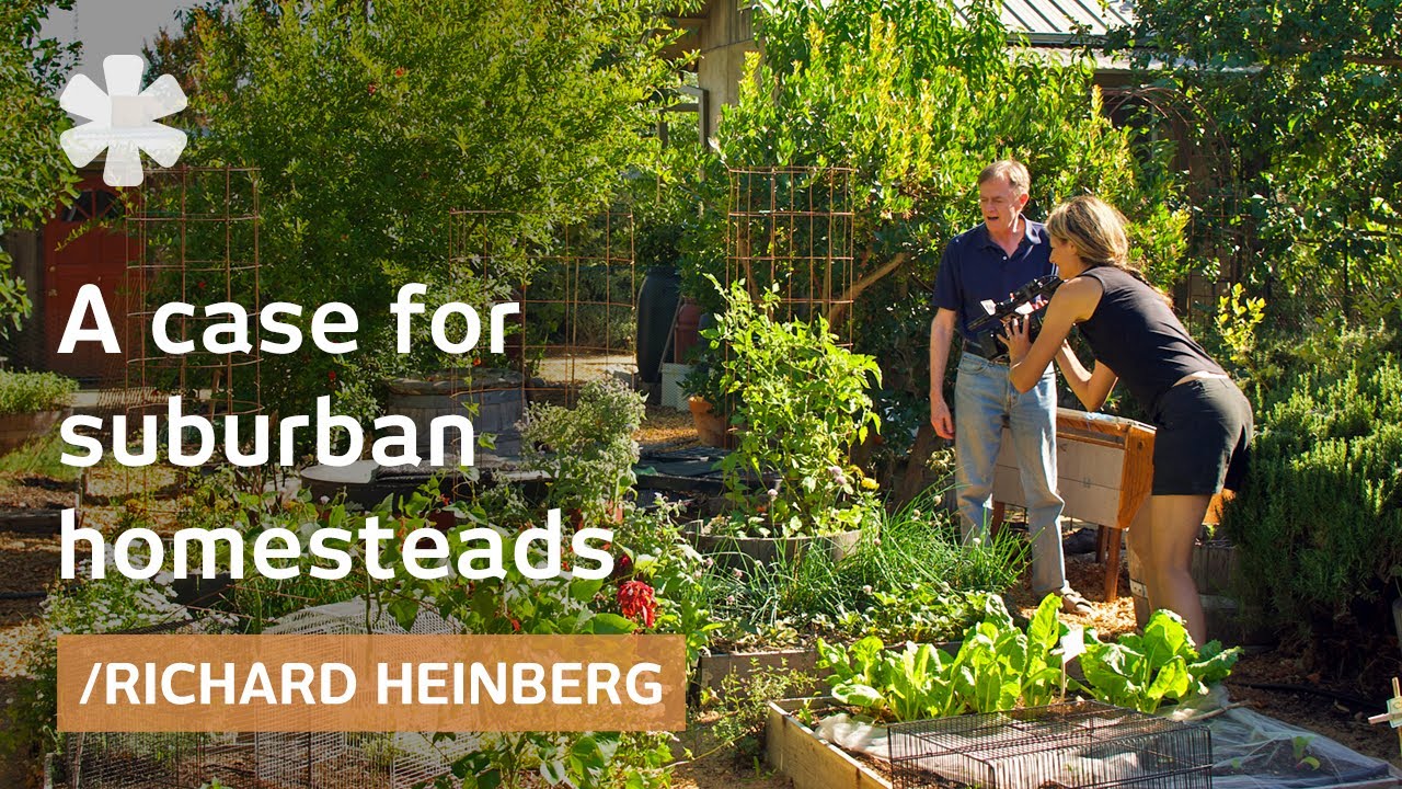 Can suburban homesteads lead to higher well-being?