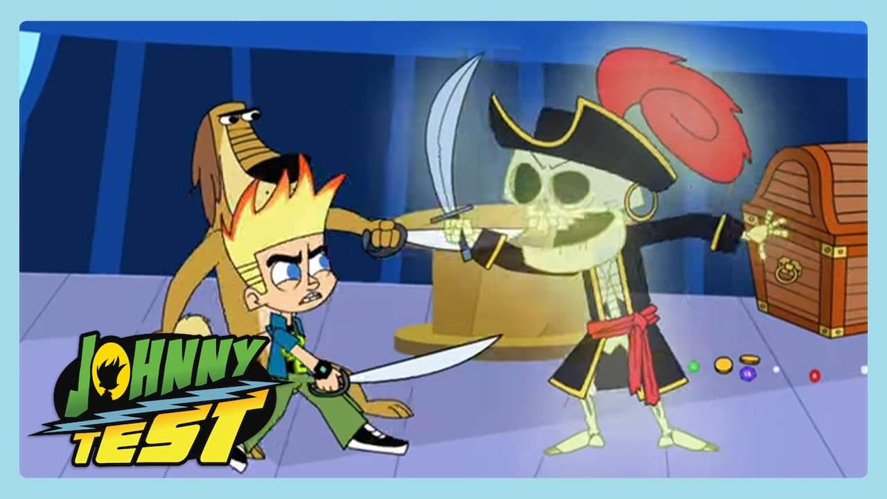 Johnny's Treasure / The Ghost Pirate | Johnny Test | WildBrain Adventures