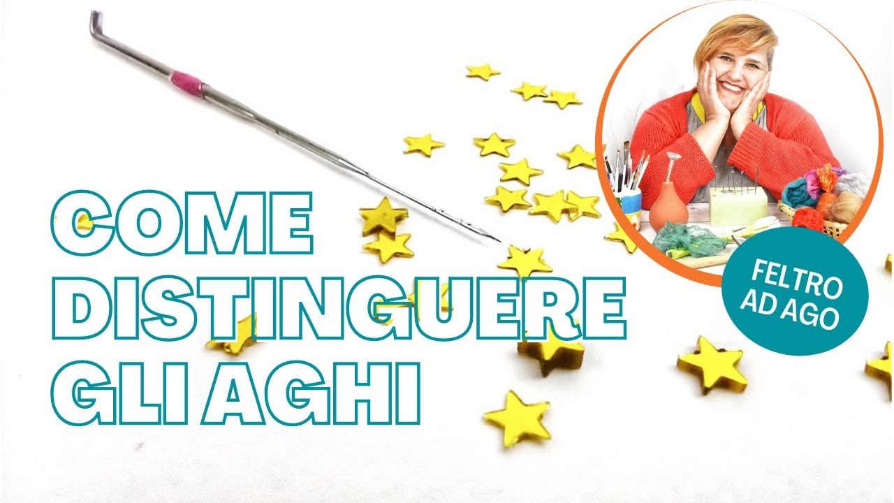 Come distinguere gli aghi per il feltro