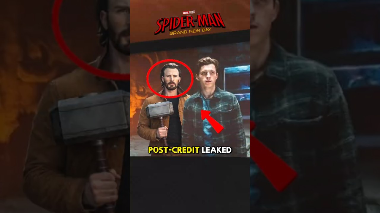 Chris Evans Returns as Captain America in Spider-Man Post Credit | Brand New Day Post Credit Leak