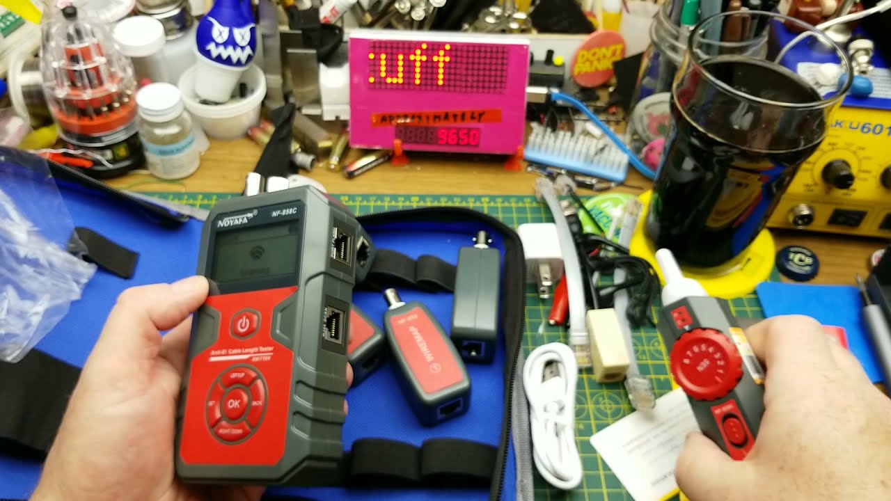 Ethernet cable tester - first look