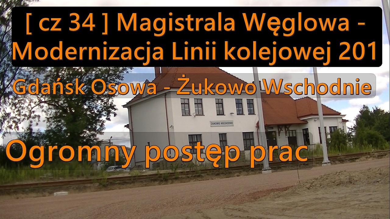 [ cz 34 ] Magistrala Węglowa - Modernizacja Linii kolejowej 201 - Ogromny postęp prac !!