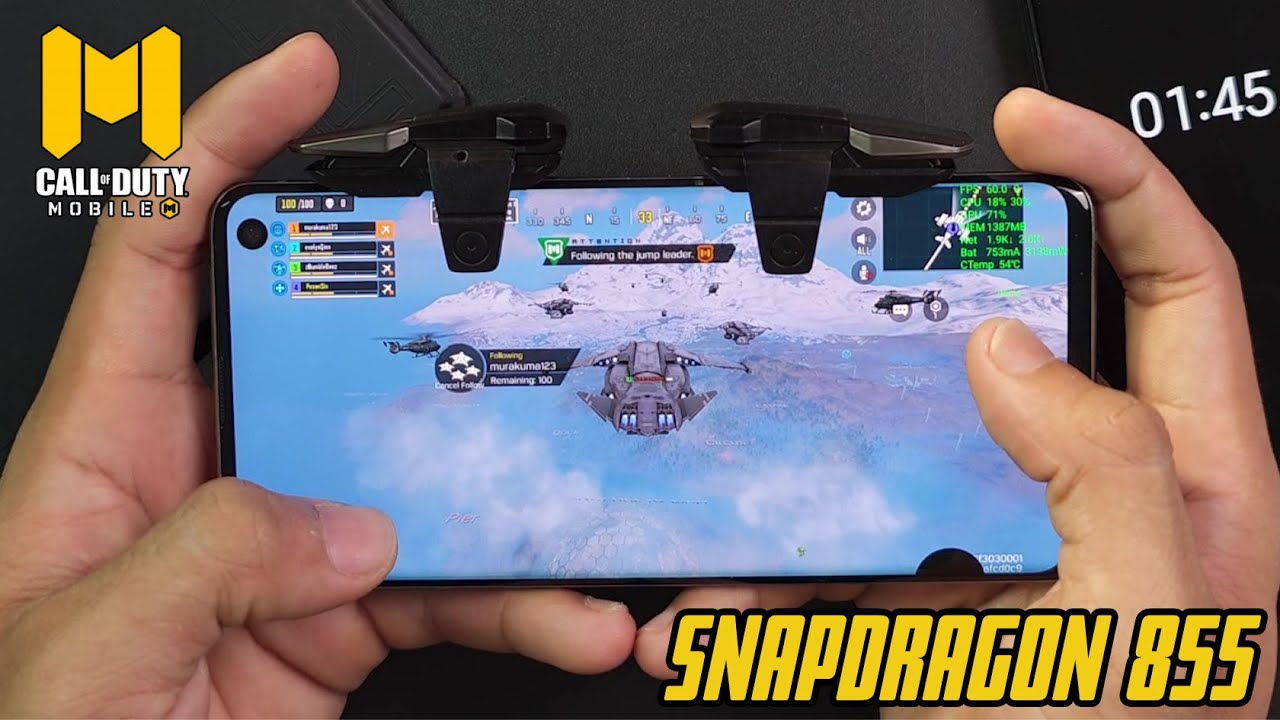 Samsung Galaxy S10 Call of Duty Mobile Test Snapdragon 855 | FPS & Battery Drain test 15 Minutes