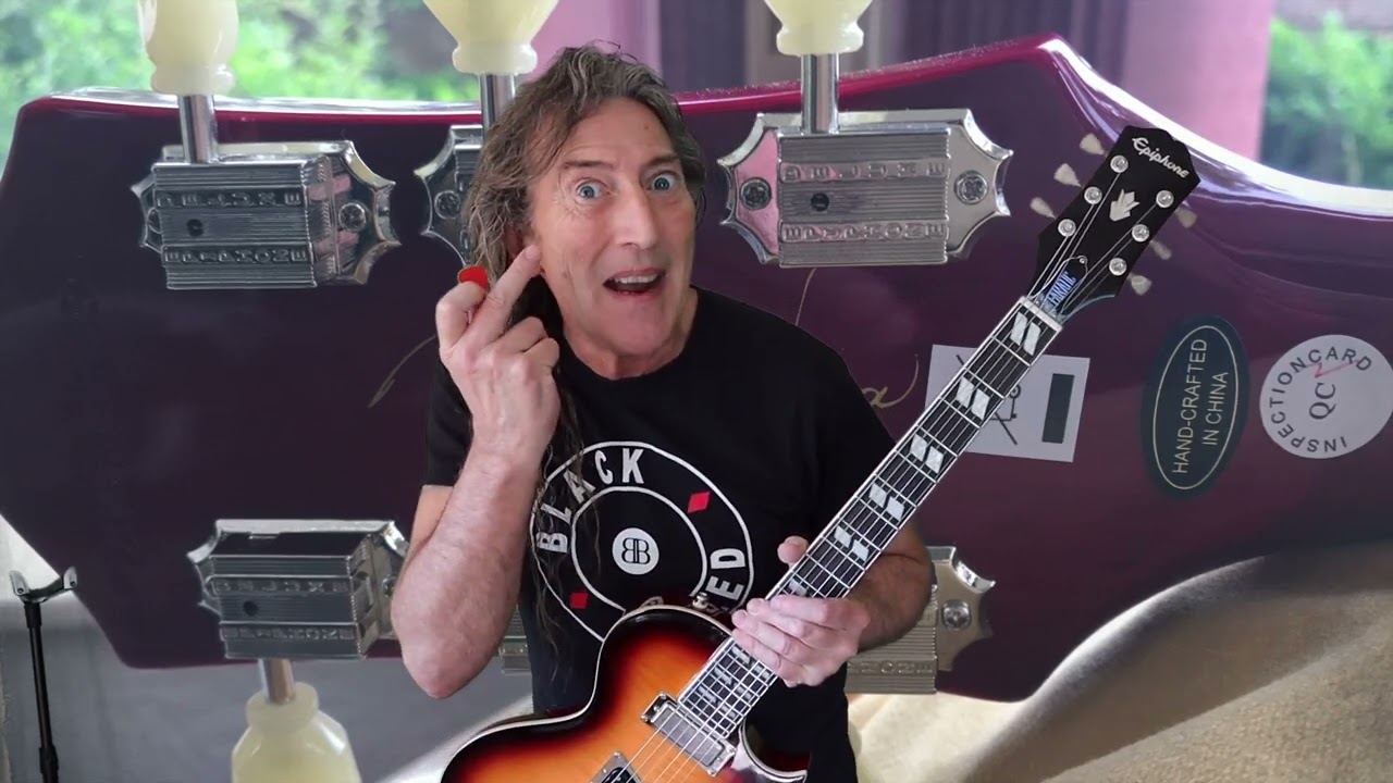 Демонстрация и обзор модели Epiphone Nighthawk 2022 Nancy Wilson Signature