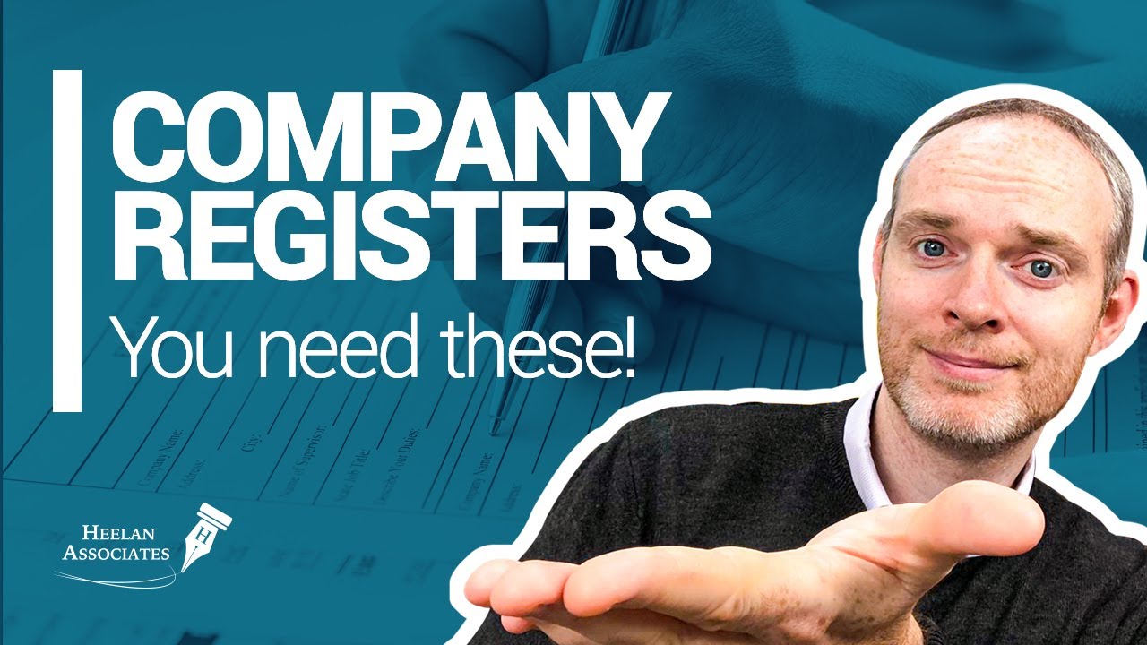 WHAT ARE COMPANY REGISTERS AND WHY YOU NEED THEM
