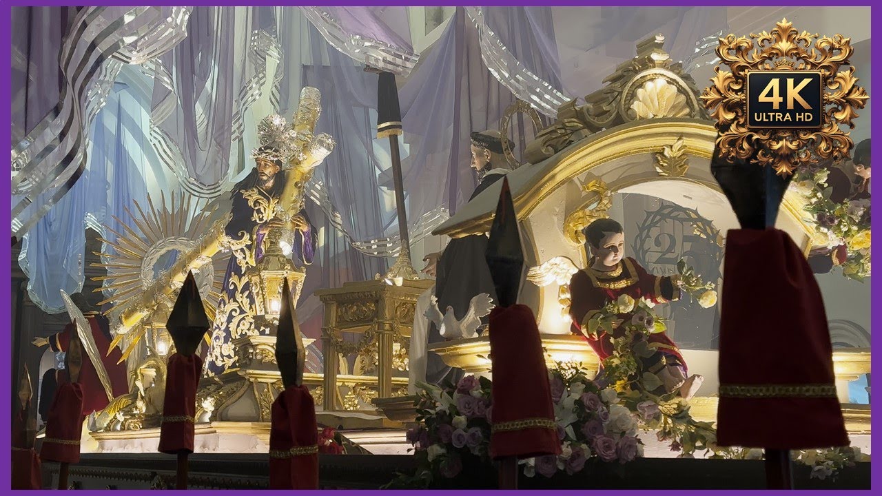 Salida de la Solemne Procesión del Protector Perpetuo de Mixco - 25 Aniversario de Consagración