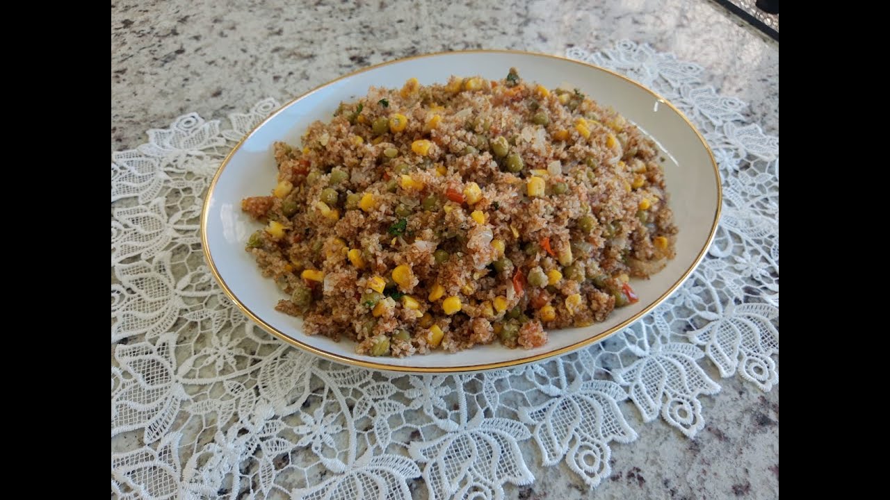 Farofa de quibe, o melhor acompanhamento vegano que você já experimentou!