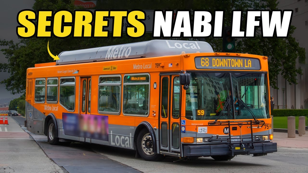 NABI LFW: автобус с низким полом, который навсегда изменил американский общественный транспорт