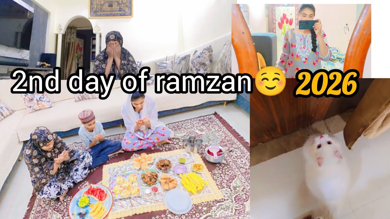 2nd Roza | Mini pizza perfect......Sehri maichai gir gayi😭☕🍕 