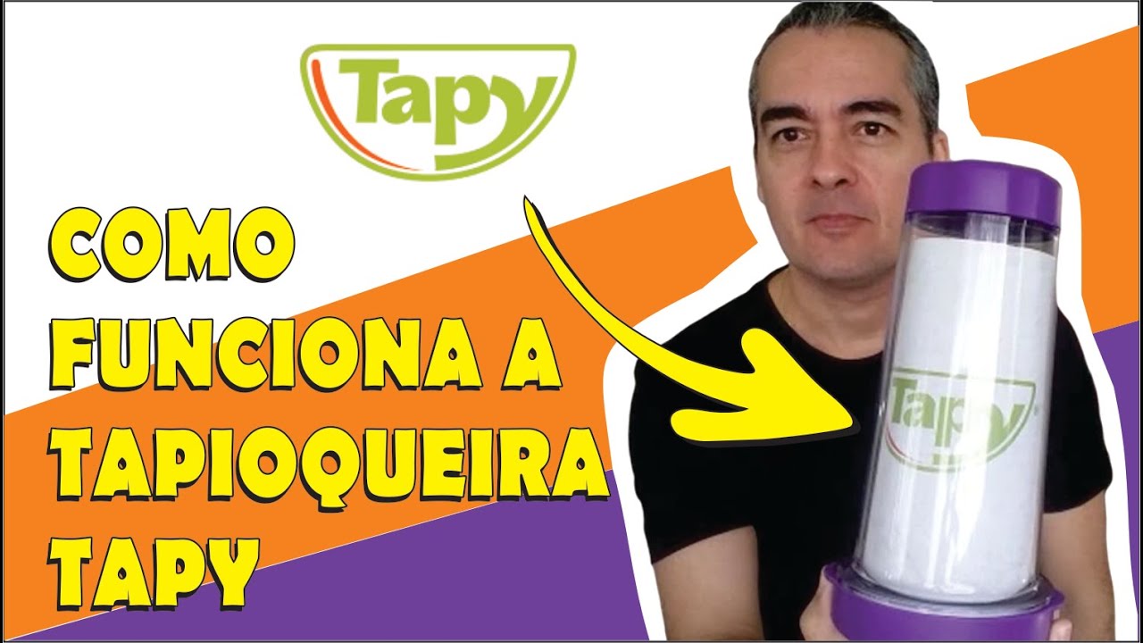 COMO FUNCIONA A TAPIOQUEIRA TAPY? COMO FAZER TAPIOCA? ONDE POSSO COMPRAR A TAPY? O PREÇO DA TAPY?