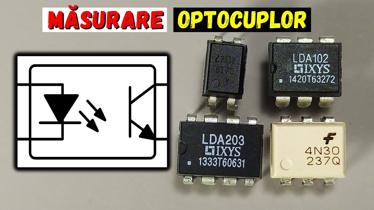 Cum masuram si testam un optocuplor