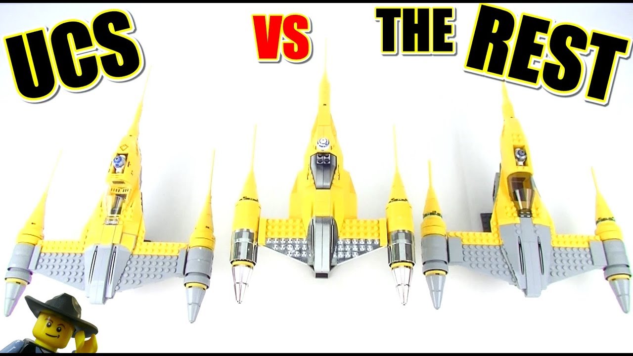 LEGO Battle of Naboo Starfighters 10026 vs 75092 vs 7877 Review & Comparison