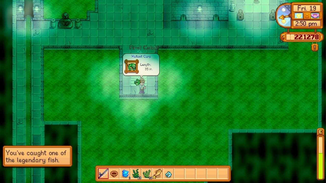 Stardew Valley - Catching The Mutant Carp