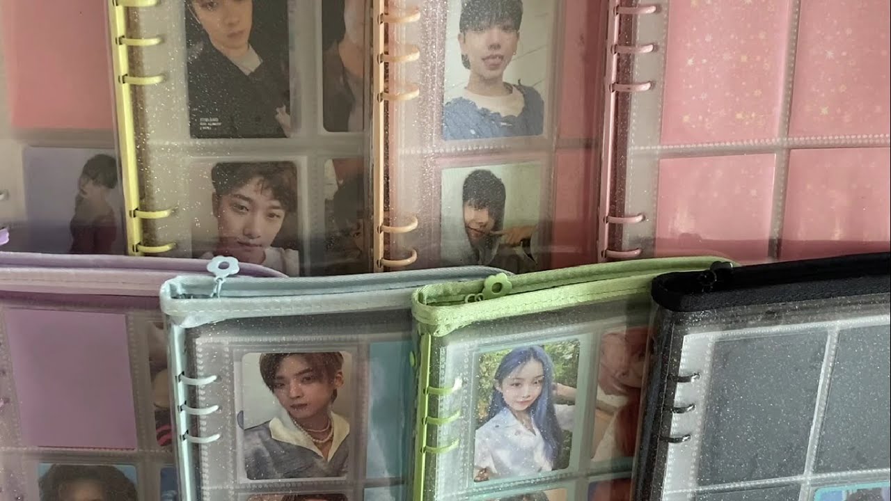 mid year kpop photocard collection for 2024! ~ oh my girl, yena, wei, a.c.e, n.flying, & more!