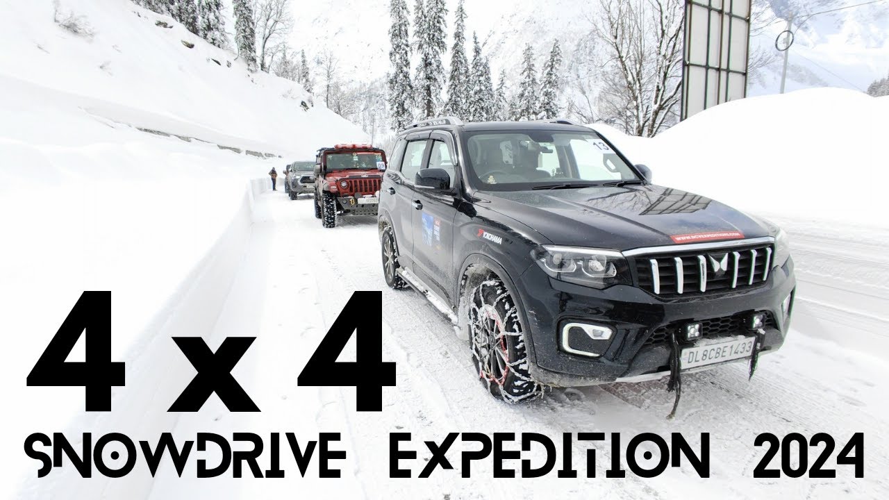 Shinku La Lahaul Snowdrive Expedition Ft. @DCVExpeditions | 4x4 | Scorpio | Thar | Full Video