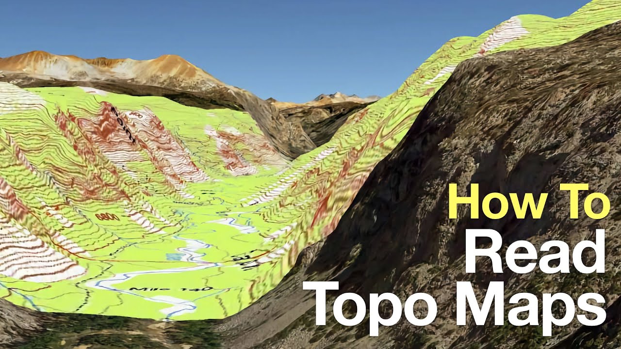 How To Read a Topographic Map