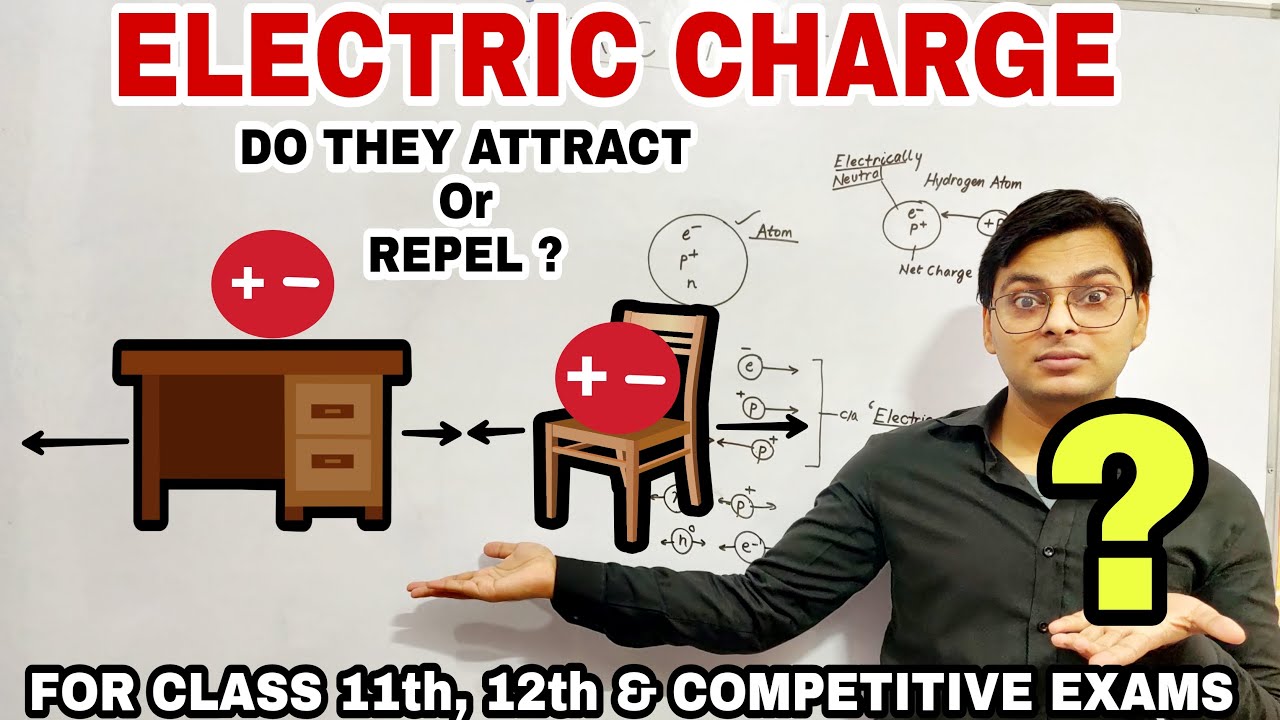 what is ELECTRIC CHARGE || ELECTRIC CHARGES|| Electrostatics || PHYSICS ( Class 12th ) NCERT/NOOTAN