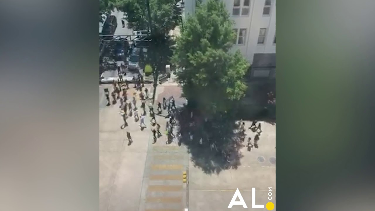 Birmingham Protest over death of George Floyd.