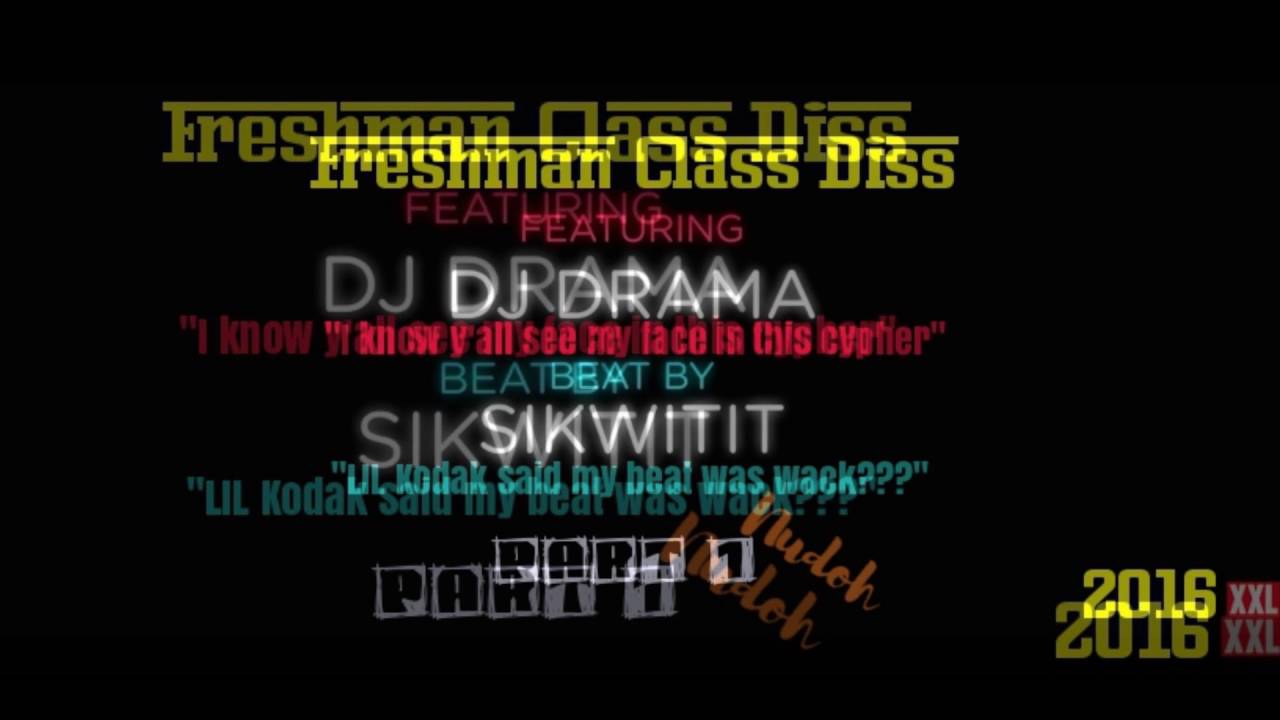 Nudoh - 2016 XXL Freshmen Cypher Diss part 1