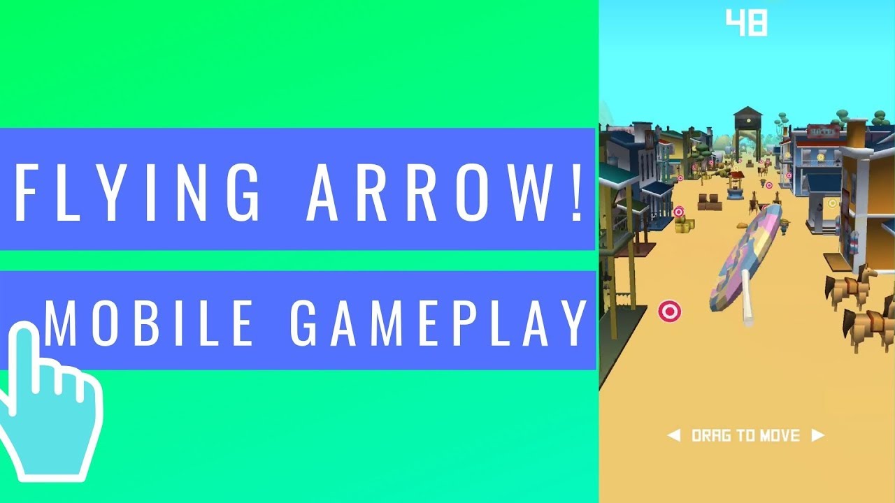 Flying Arrow! | iOS / Android Mobile Gameplay