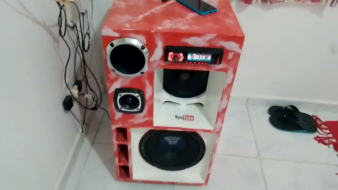 TO QUASE TERMINANDO MINHA CAIXA BOB 😍 4 VIAS,FALTANDO ALGUMAS COISAS AINDA MAIS COM GAMBIARRA TOCA