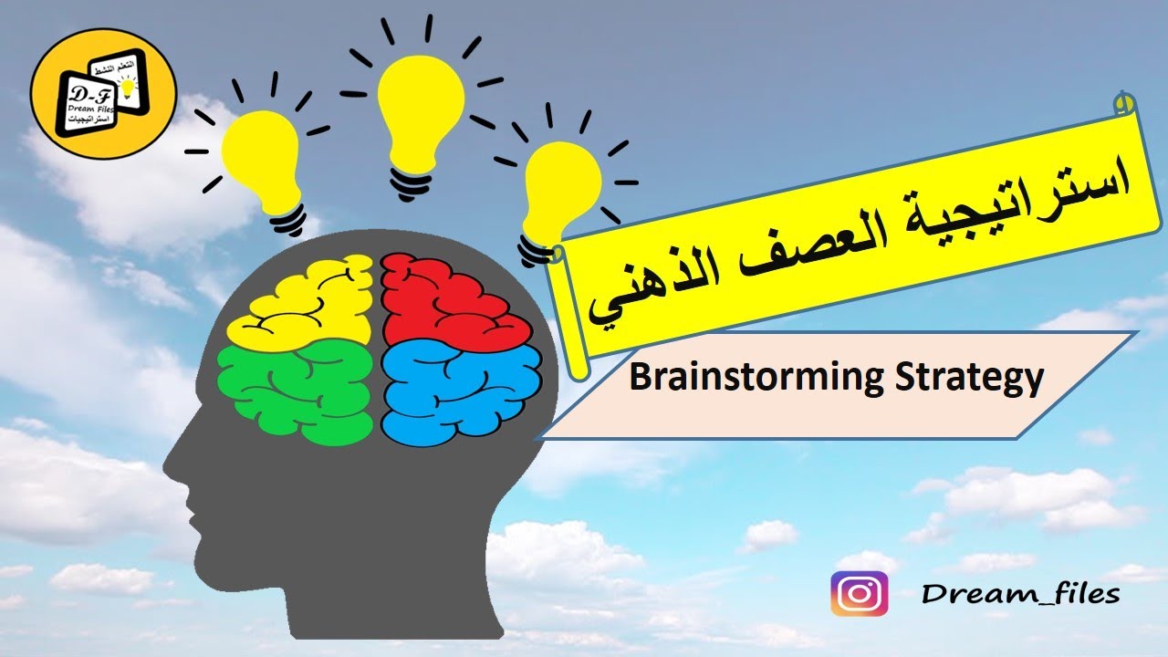 استراتيجية العصف الذهني Brainstorming Strategy