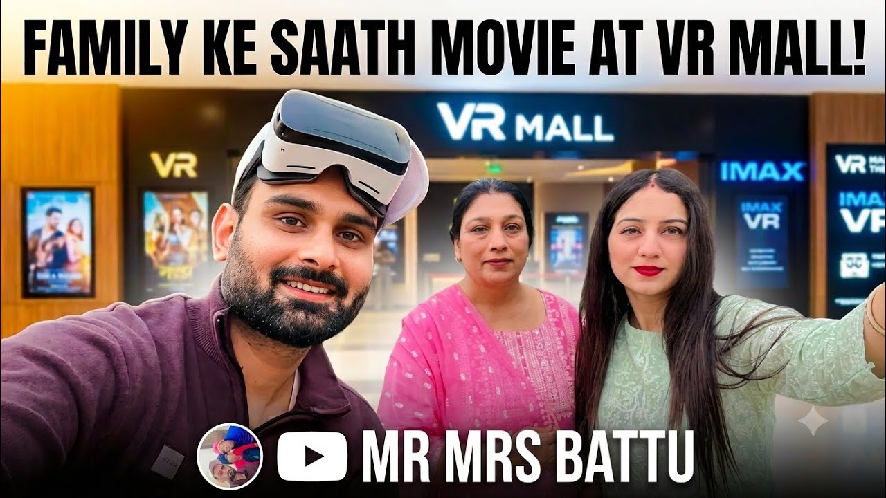 VR PUNJAB || WATCHING MOVIE 🎥 WITH FAIMLY || MR&MRS420 AGAIN.KEEP SHARE AND SUPPORTING.