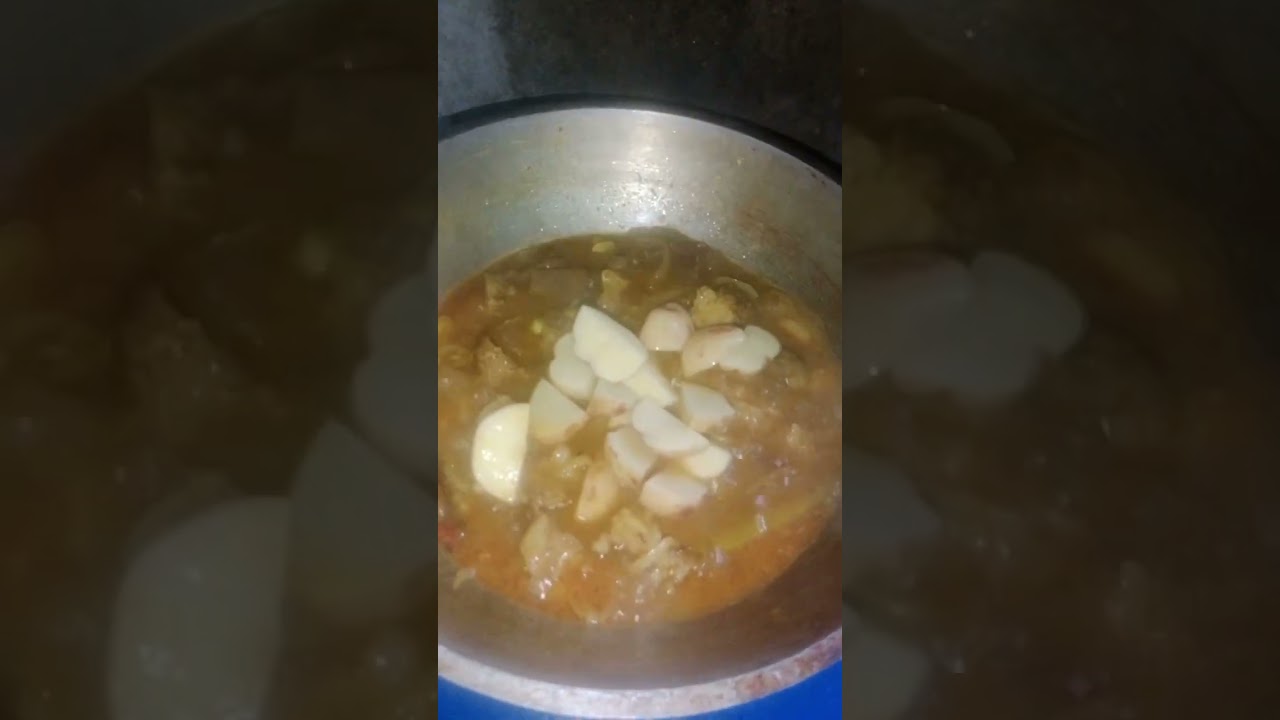 আলু দিয়ে গরুর মাংসের ঝোল#cookingvideo #viral #foryou 