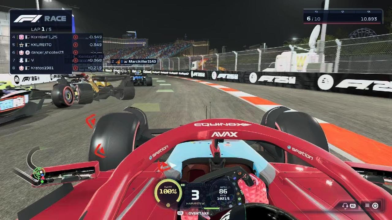 Las Vegas F1 25 Ranked Multiplayer | Silver 1 Divison
