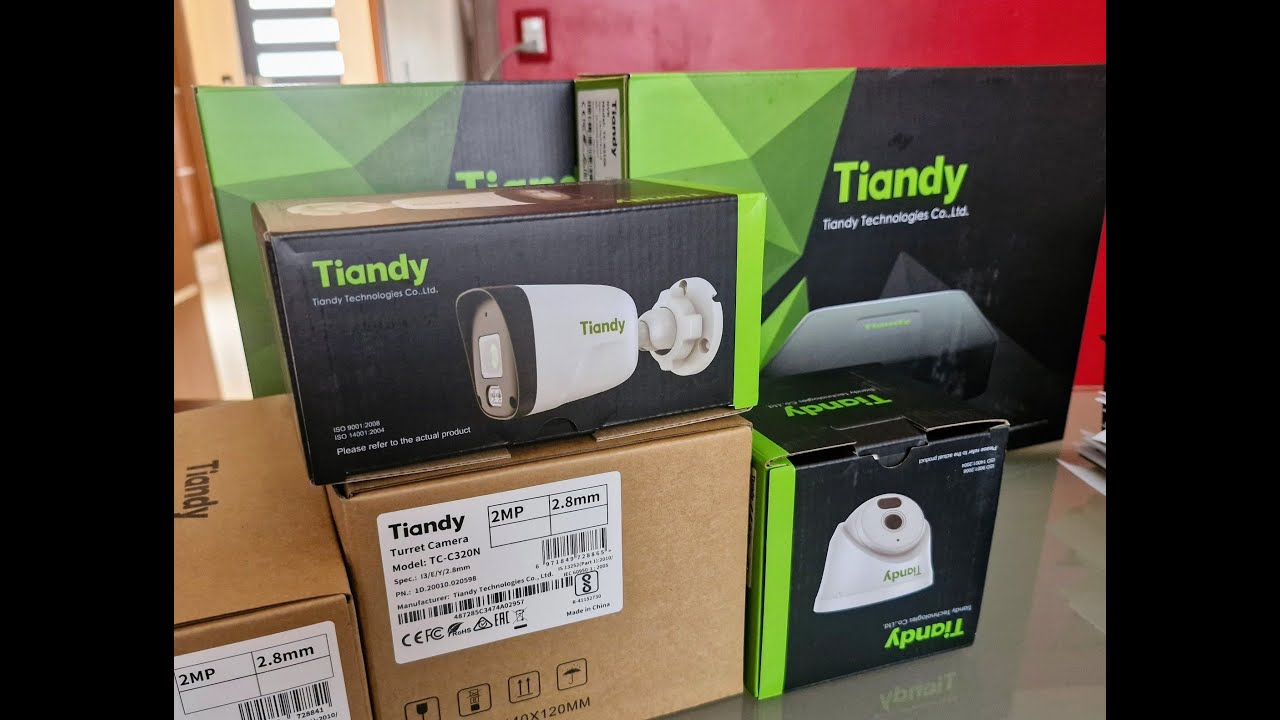 ¿Cómo configurar de cero NVR y cámaras Tiandy IP?