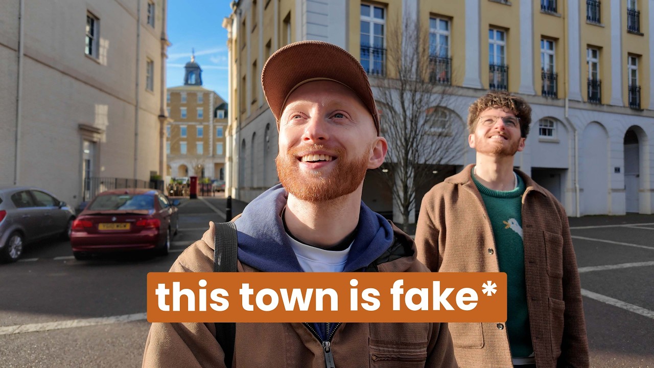 We visited Britain's fakest town