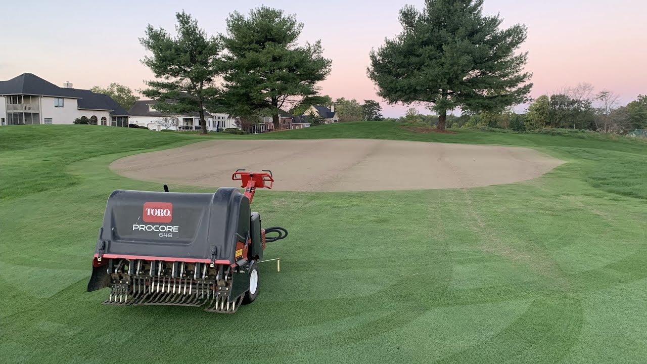 Greens Aeration | How Ironwood Golf Club Aerates The Greens