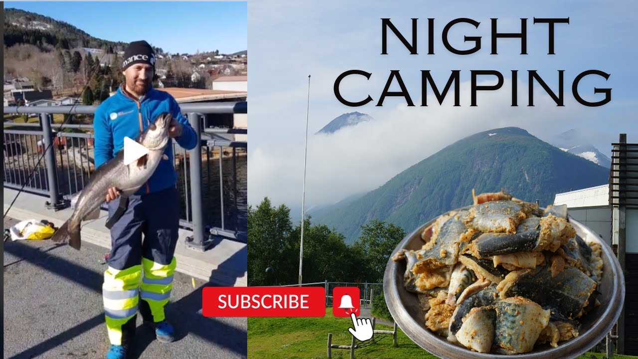 Night Camping without food. Only fishing
