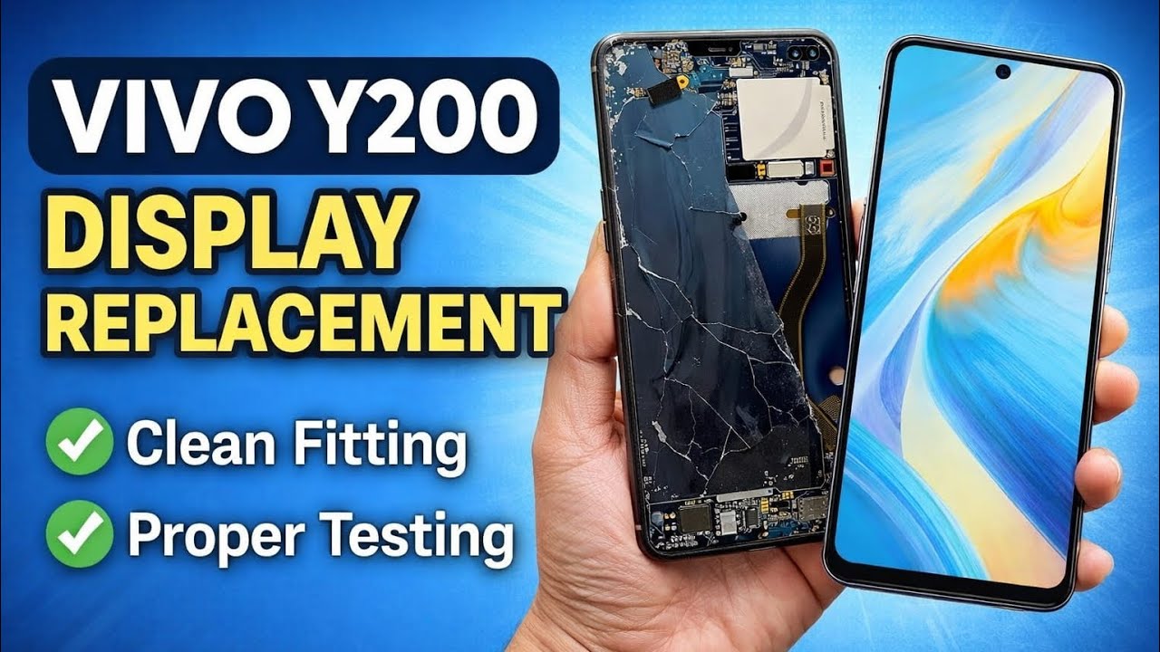 VIVO Y200 | DISPLAY REPAIR | M-RAYS 