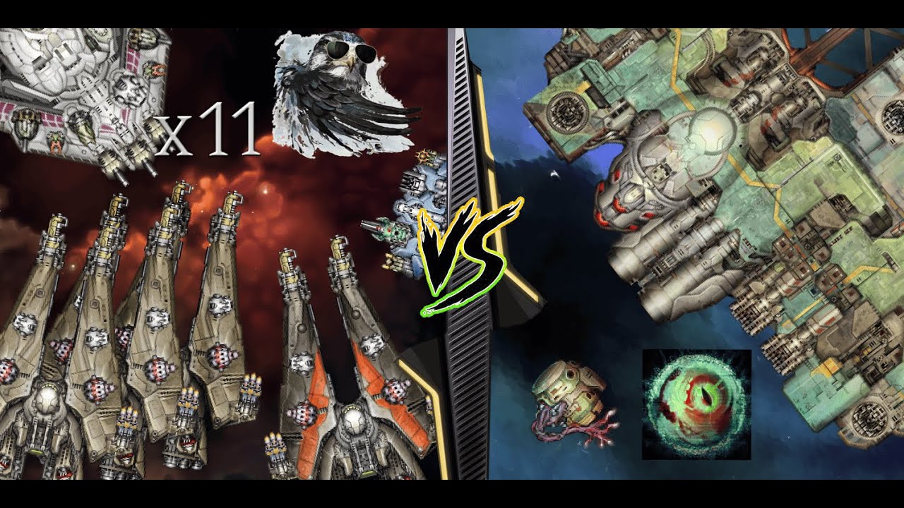 STARSECTOR - Falcon Spam vs The Devourer (Knights of Ludd)