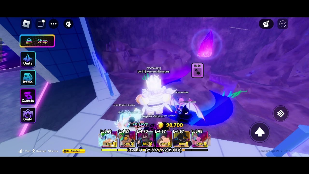 Anime defender Traits reroll sa ice dragon queen