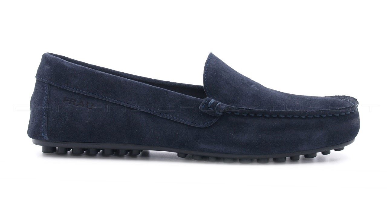 Frau uomo mocassini estivi suola gommini SKU #31C0-BLU