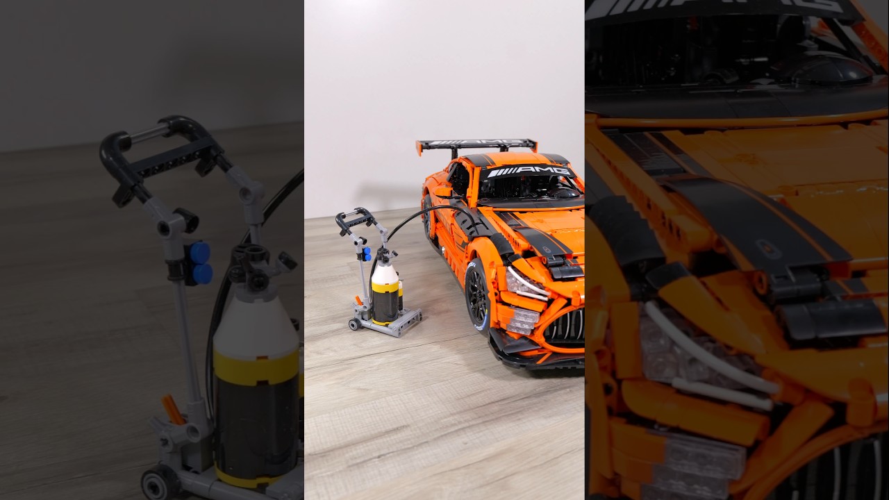 Система подъёма воздуха CaDA 1:8 Mercedes AMG GT3 | Выставка Cada C64008W | Спортивный автомобиль...