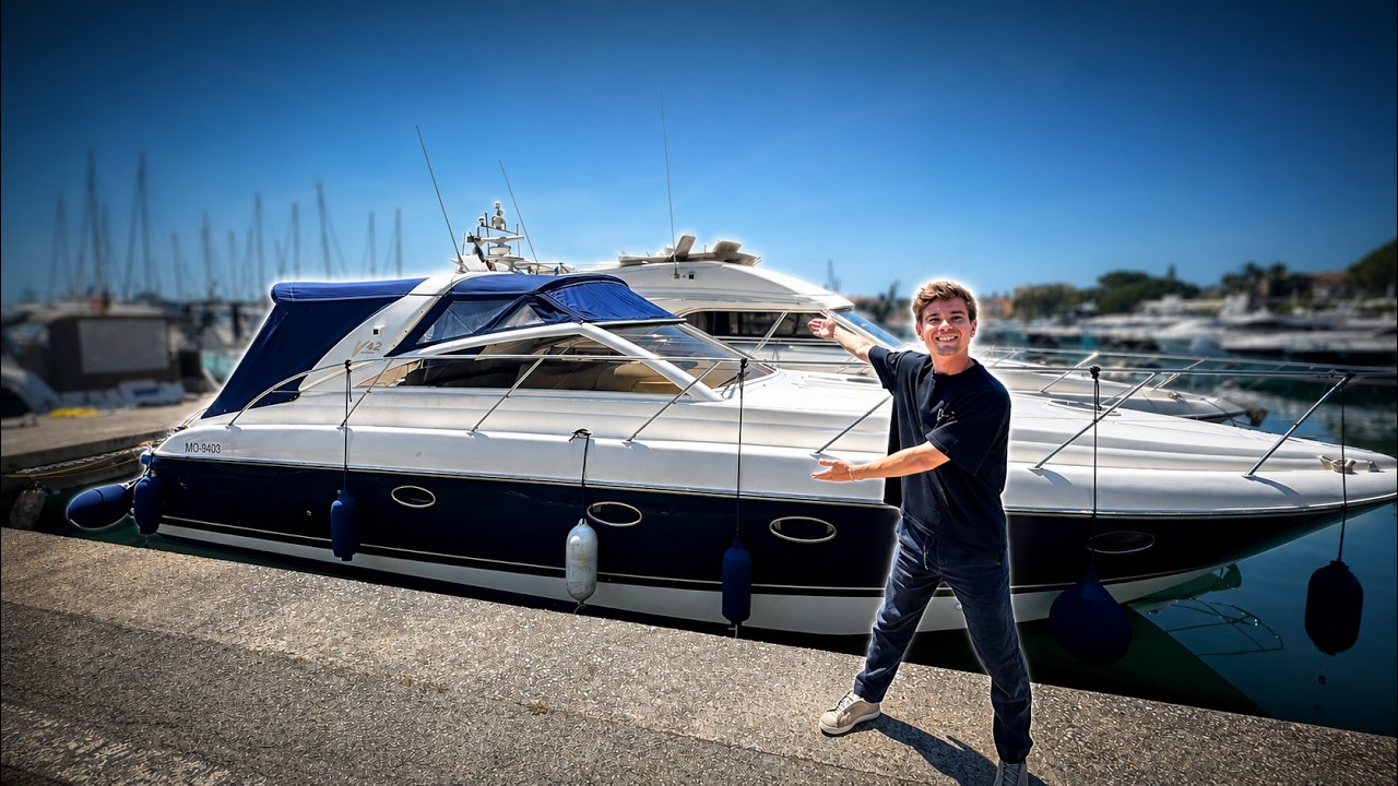 Seb Delanney me pr&eacute;sente son nouveau bateau !