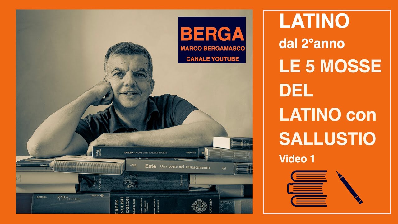 LE 5 MOSSE DEL LATINO CON SALLUSTIO 1