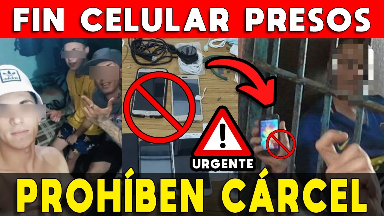 PROH&Iacute;BEN CELULARES EN LA C&Aacute;RCEL 🚨 SE ACAB&Oacute; ⚠️ LO USABAN PARA ROBAR Y ESTAFAR GENTE
